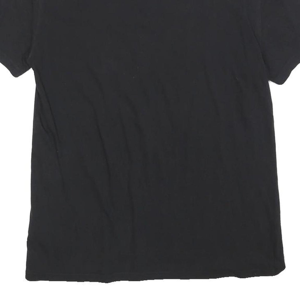CALVIN KLEIN JEANS Mens Black S Cotton Blend Short Sleeve Crew Neck Logo T-Shirt