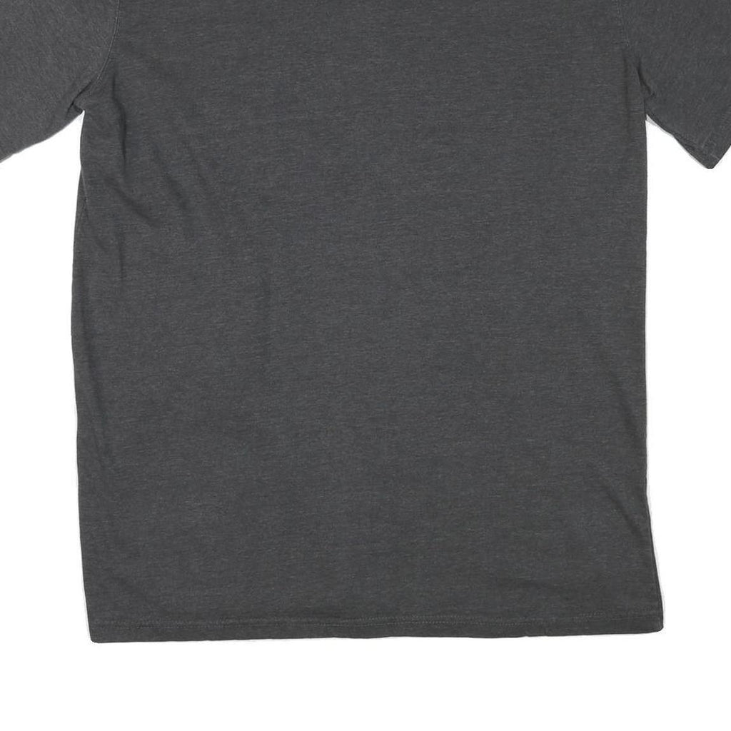 CHAMPION Mens Grey Graphic T-Shirt XL Short Sleeve Crew Neck Cotton Blend