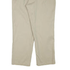 DICKIES Mens Regular Fit Beige Trousers W40 L30 Workwear Zip Closure Cotton