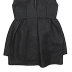 ALICE MCCALL Womens Black Bodycon Woven Mini Dress Polyester Blend S Lace Detail