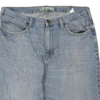 LEE Mens Shorts Blue Denim Straight Leg XL W38 Casual Summer Wear