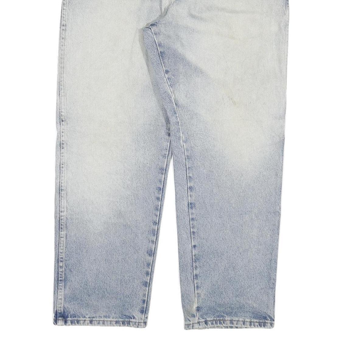 DICKIES Mens Relaxed Jeans Blue Denim Medium W38 L29 Zip Closure Casual