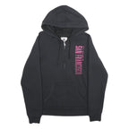 CHAMPION Womens Black City College Of San Francisco Zip Hoodie M Casual