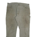 DICKIES Mens Green Regular Straight Denim Cotton Blend Medium W40 L32 Workwear