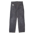 BLUE TOMATO Mens Jeans Grey Regular Straight W28 L28