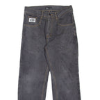BLUE TOMATO Mens Jeans Grey Regular Straight W28 L28