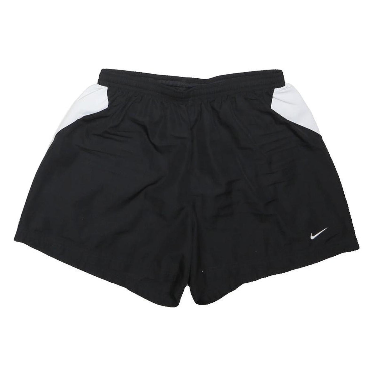 NIKE Womens Shorts Black & White Casual M W30 Lightweight Sporty