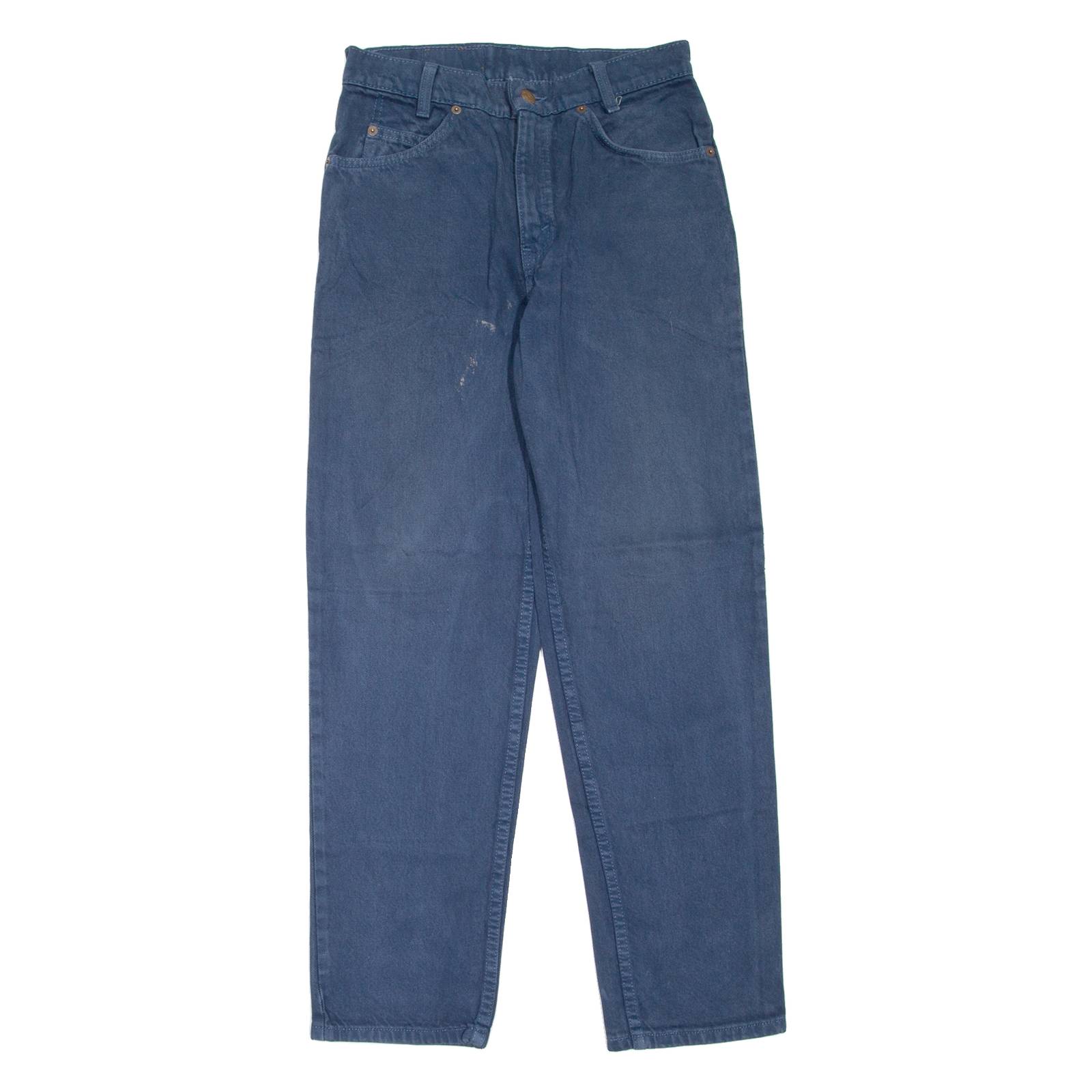 LEVI'S 550 Orange Tab Made In USA Womens Jeans Blue Mom 90s W26 L30