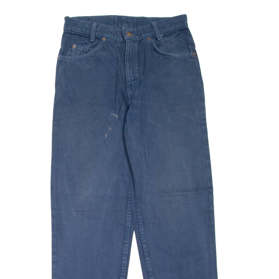 LEVI'S 550 Orange Tab Made In USA Womens Jeans Blue Mom 90s W26 L30