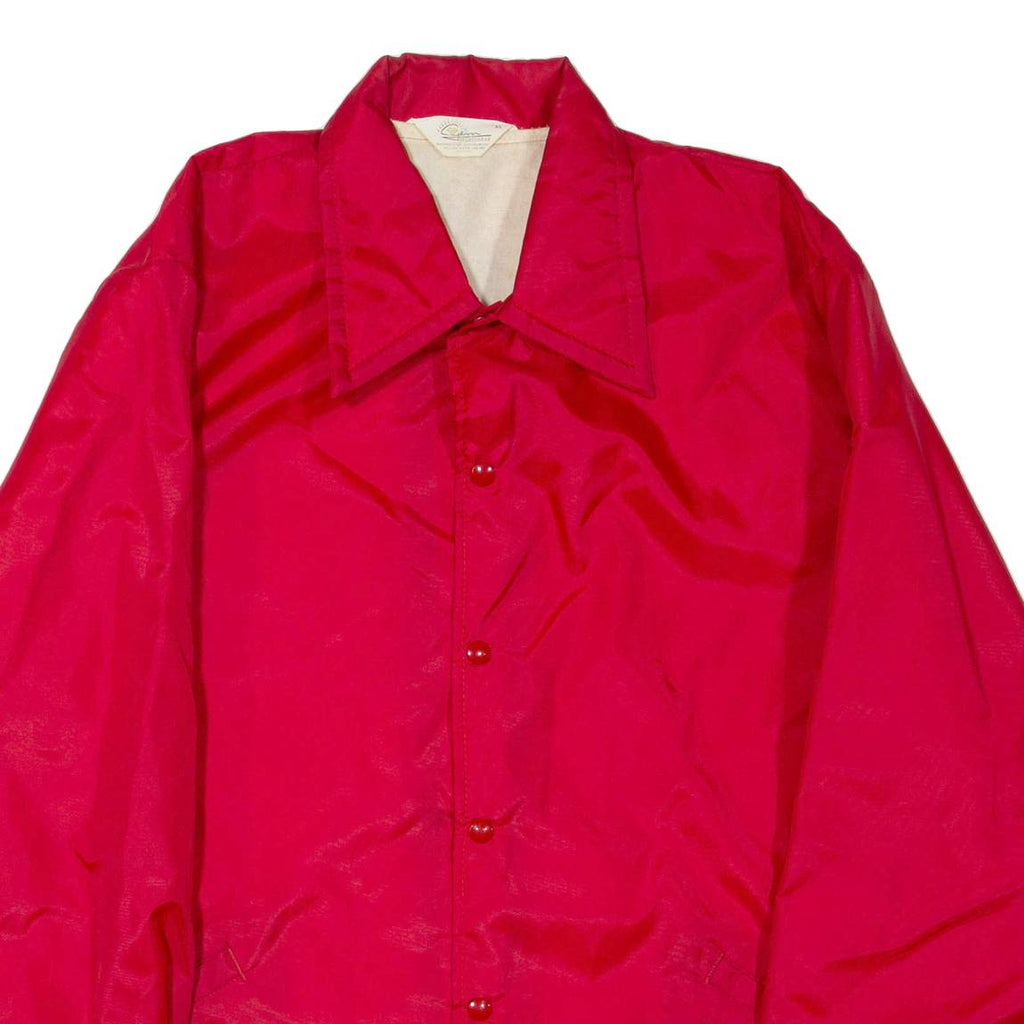 GEM SPORTSWEAR Mens Track Jacket Red XL