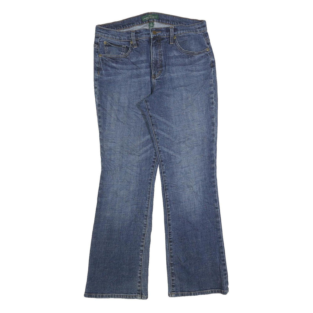 LAUREN RALPH LAUREN Womens Jeans Blue Regular Straight Denim W32 L32 Classic Fit