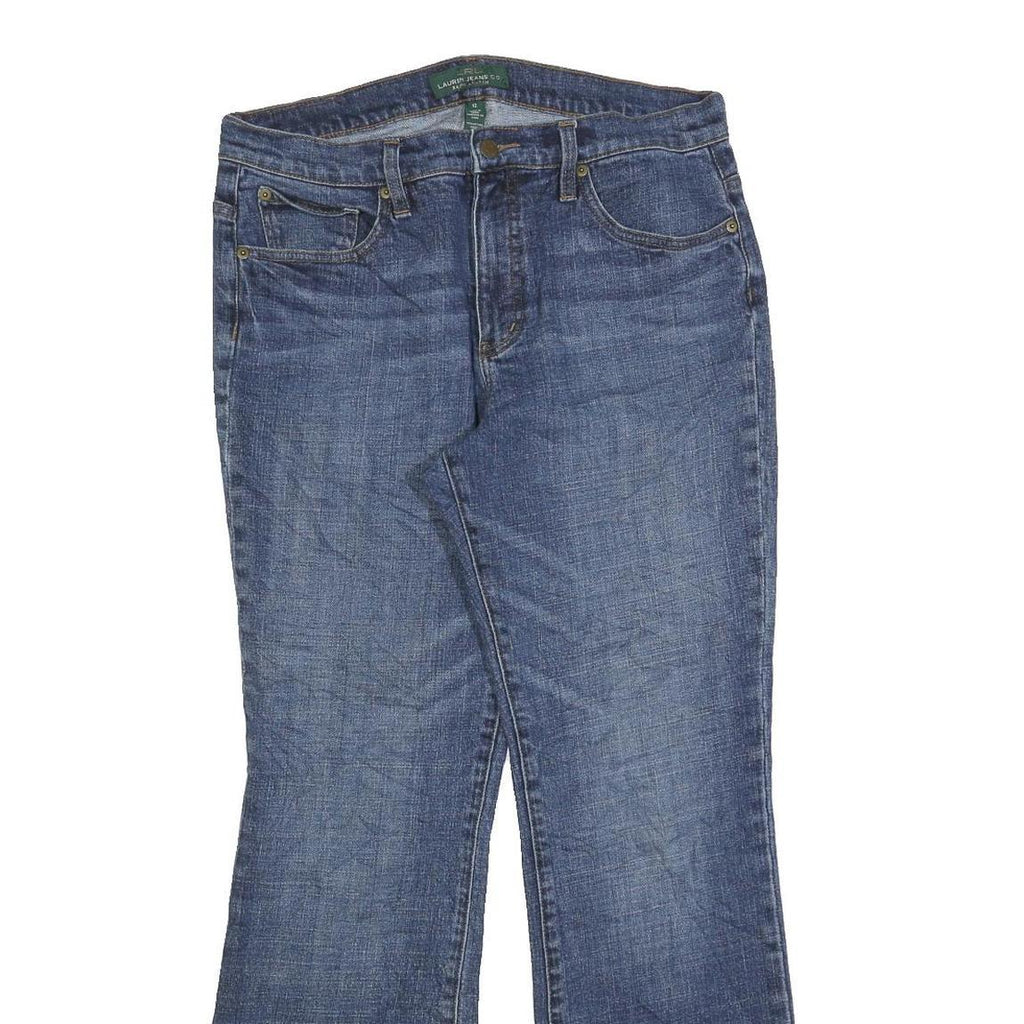 LAUREN RALPH LAUREN Womens Jeans Blue Regular Straight Denim W32 L32 Classic Fit