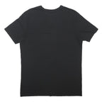 NIKE Mens Black Cotton Blend L Short Sleeve Crew Neck Dri-Fit Sports T-Shirt
