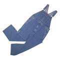 DICKIES Mens Blue Denim Dungarees Loose Cotton Workwear 2XL W40 L30