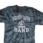 Mens Black Tie Dye Discovery Canyon Band T-Shirt M Short Sleeve Crew Neck