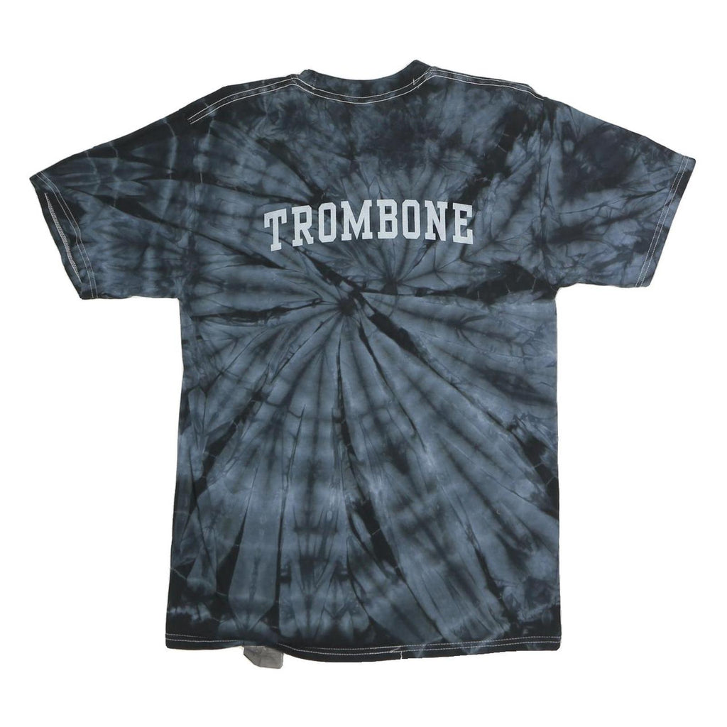 Mens Black Tie Dye Discovery Canyon Band T-Shirt M Short Sleeve Crew Neck
