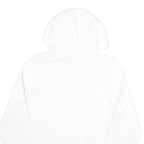 NIKE Mens White Hoodie XS Cotton Blend Pullover Lightweight Sportswear