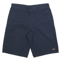 DICKIES Mens Shorts Navy Blue Casual M W34 Cotton Blend Workwear