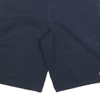 DICKIES Mens Shorts Navy Blue Casual M W34 Cotton Blend Workwear