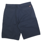 DICKIES Mens Shorts Navy Blue Casual M W34 Cotton Blend Workwear