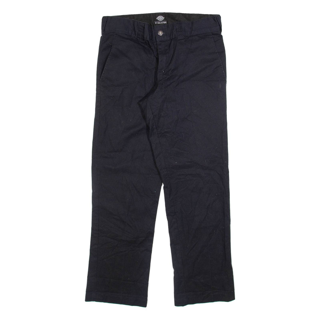 DICKIES Mens Trousers Blue Regular Straight W31 L30