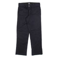 DICKIES Mens Trousers Blue Regular Straight W31 L30