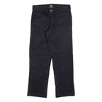 DICKIES Mens Trousers Blue Regular Straight W31 L30