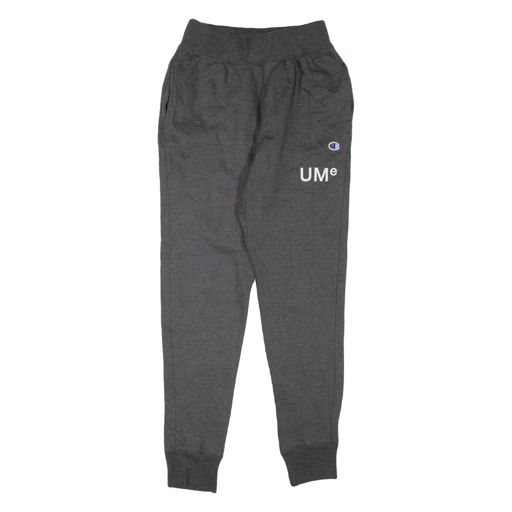CHAMPION REVERSE WEAVE Mens Joggers Grey Tapered S W26 L31