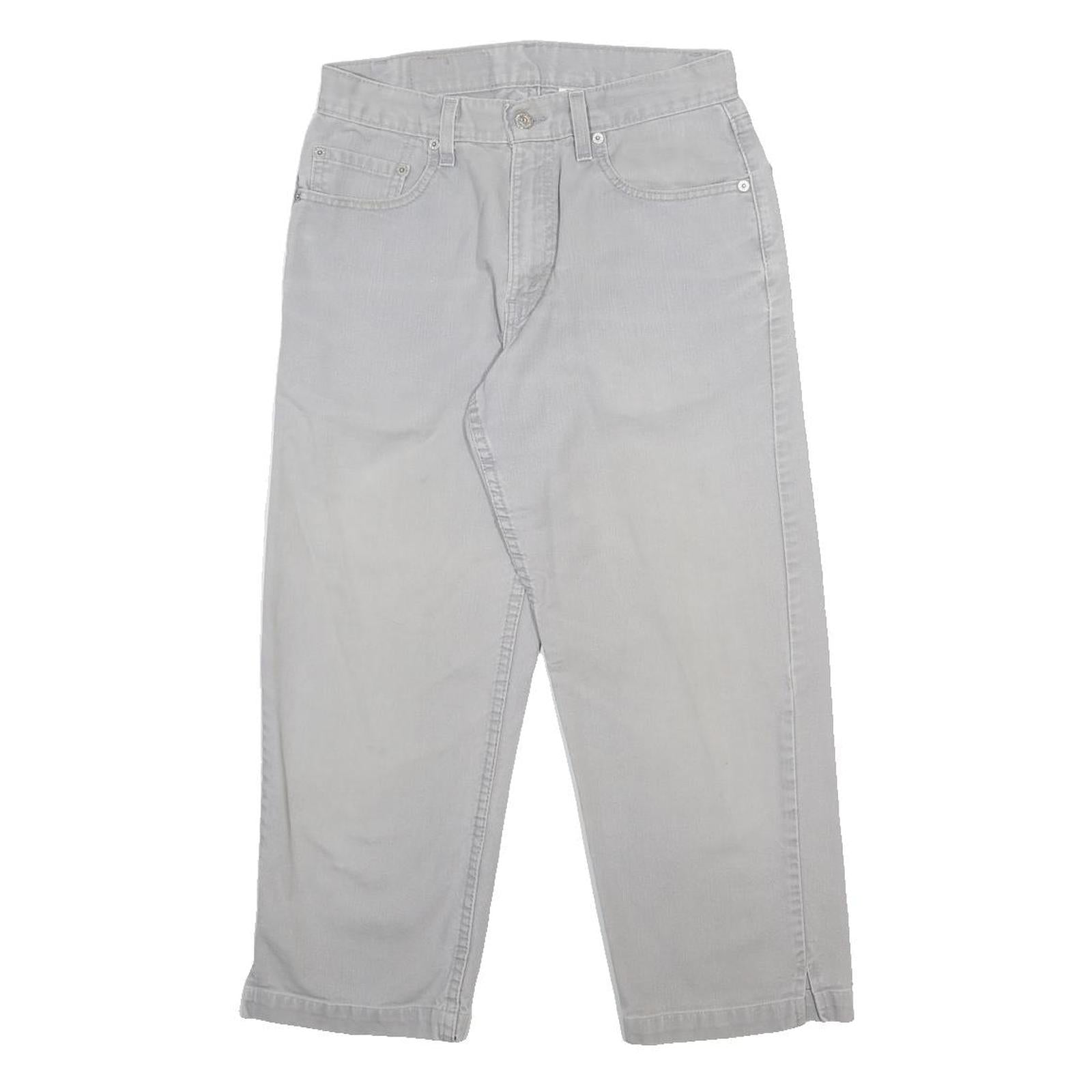 LEVI'S 550 Womens Jeans Relaxed Straight Denim Light W30 L23 Cotton Zip