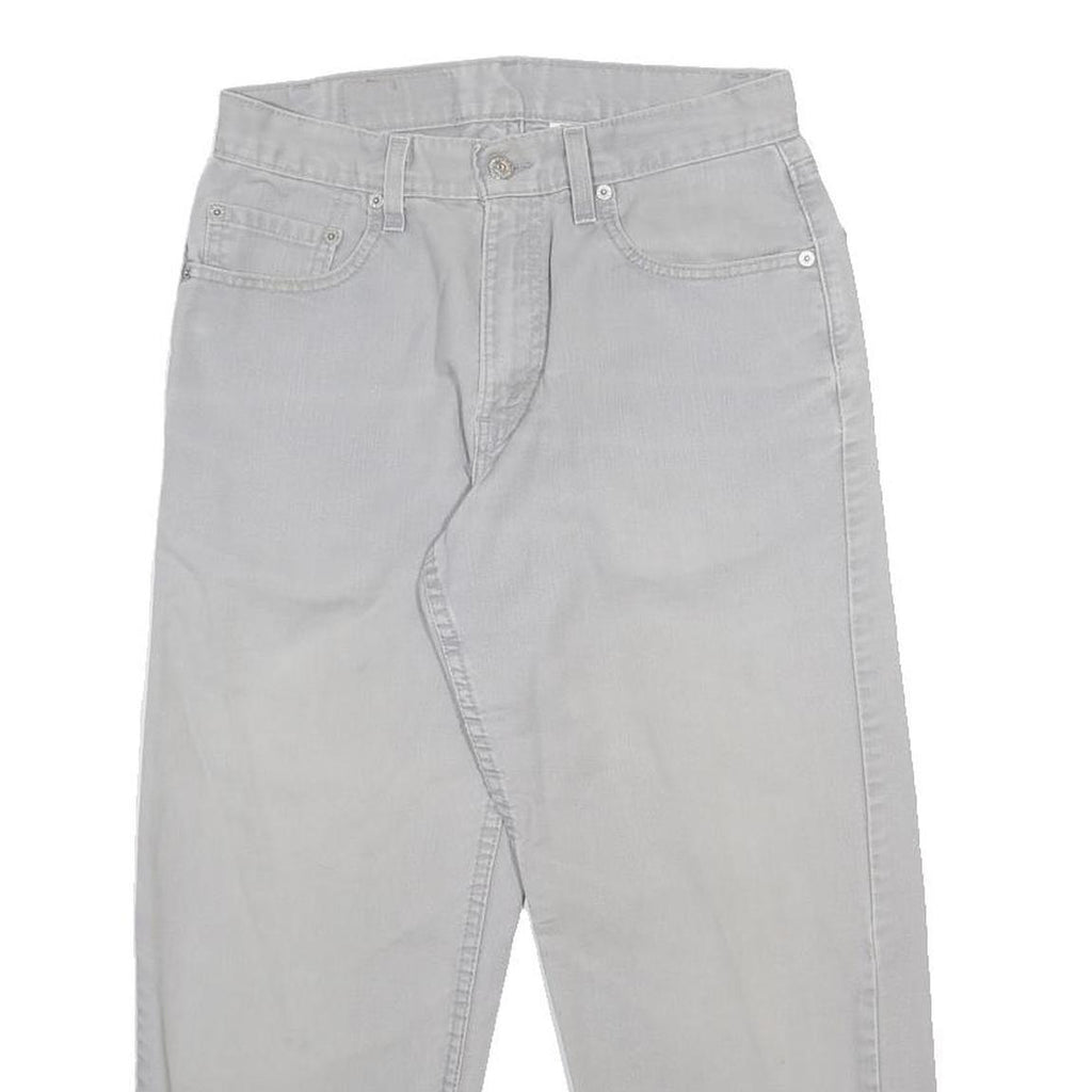 LEVI'S 550 Womens Jeans Relaxed Straight Denim Light W30 L23 Cotton Zip