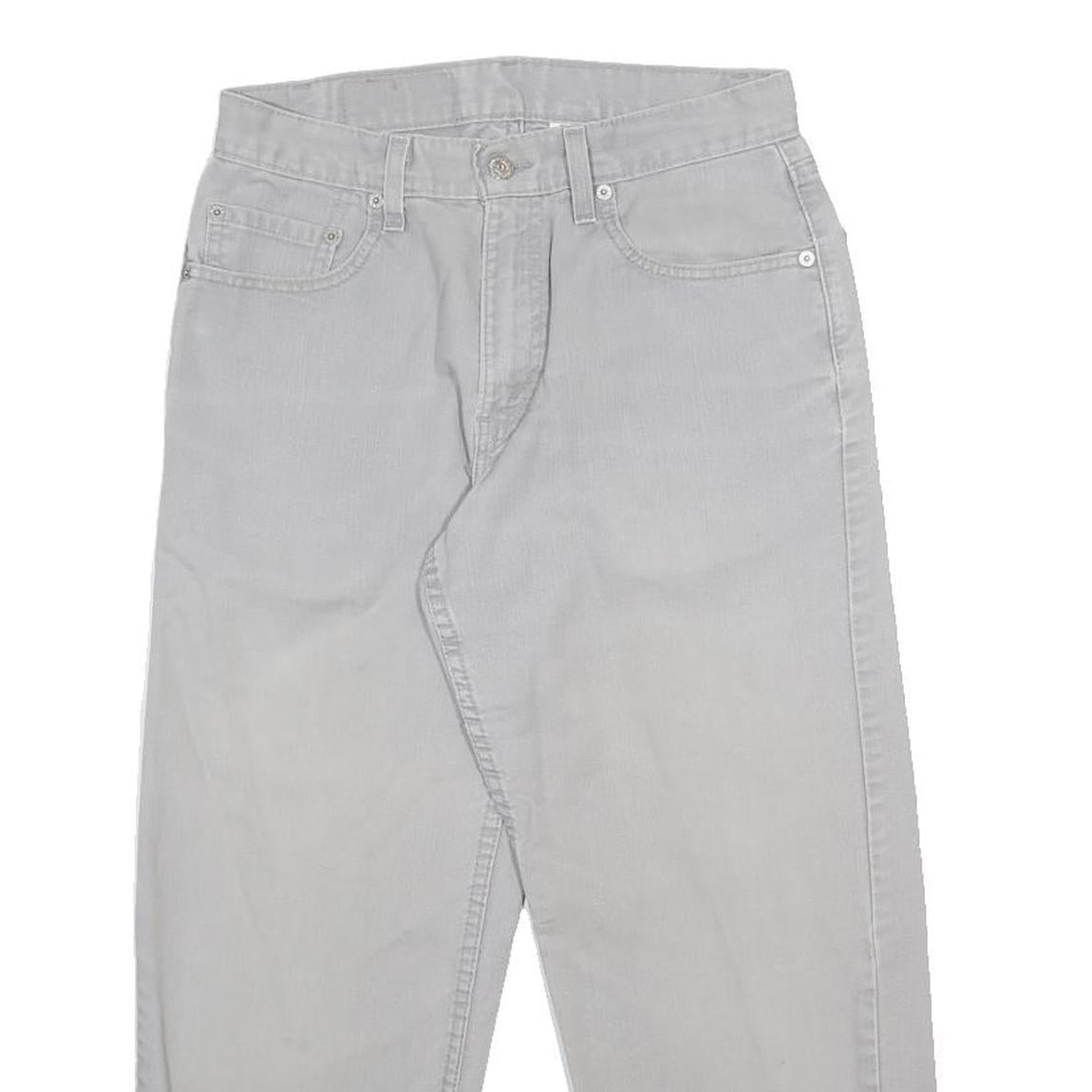 LEVI'S 550 Womens Jeans Relaxed Straight Denim Light W30 L23 Cotton Zip