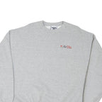 LEE Mens Grey Sweatshirt Crew Neck L Cotton Blend Pullover Casual Comfortable