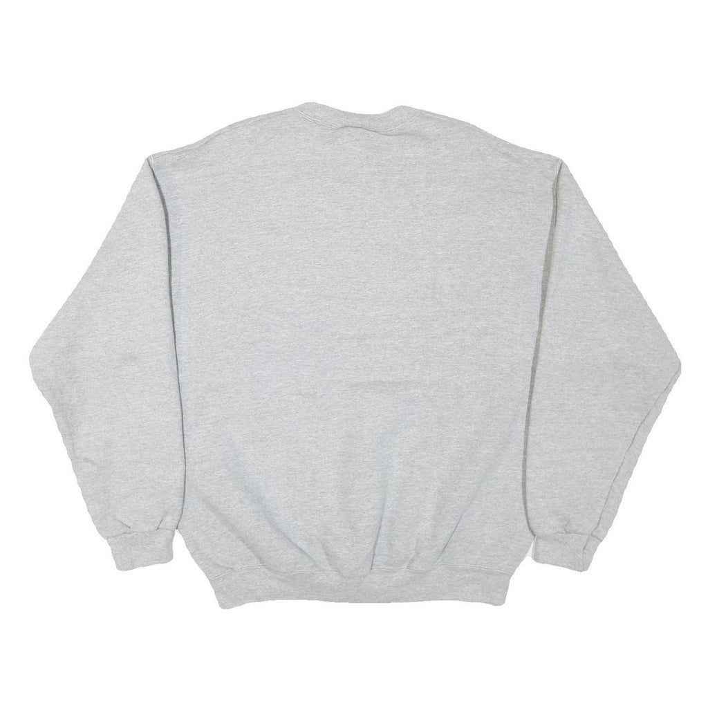 LEE Mens Grey Sweatshirt Crew Neck L Cotton Blend Pullover Casual Comfortable
