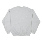 LEE Mens Grey Sweatshirt Crew Neck L Cotton Blend Pullover Casual Comfortable