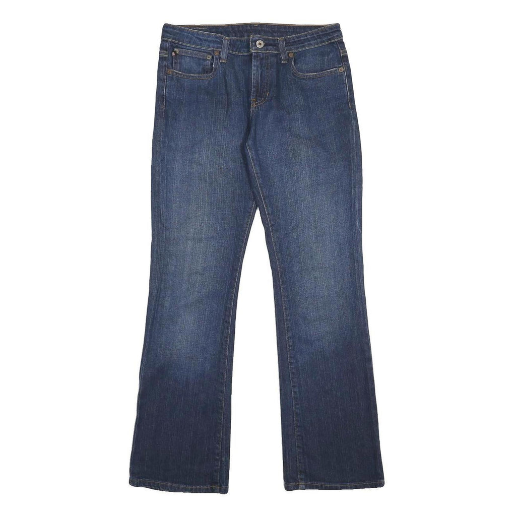 RALPH LAUREN POLO JEANS COMPANY Womens Regular Blue Straight Denim Medium W28