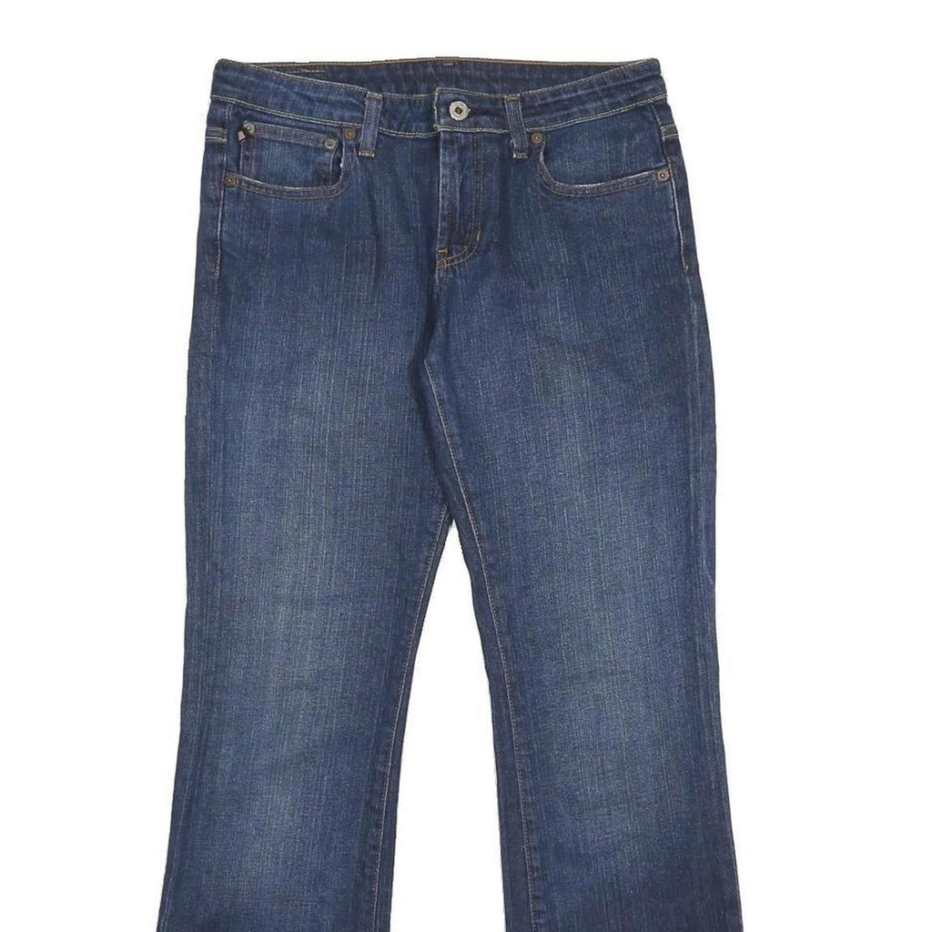 RALPH LAUREN POLO JEANS COMPANY Womens Regular Blue Straight Denim Medium W28