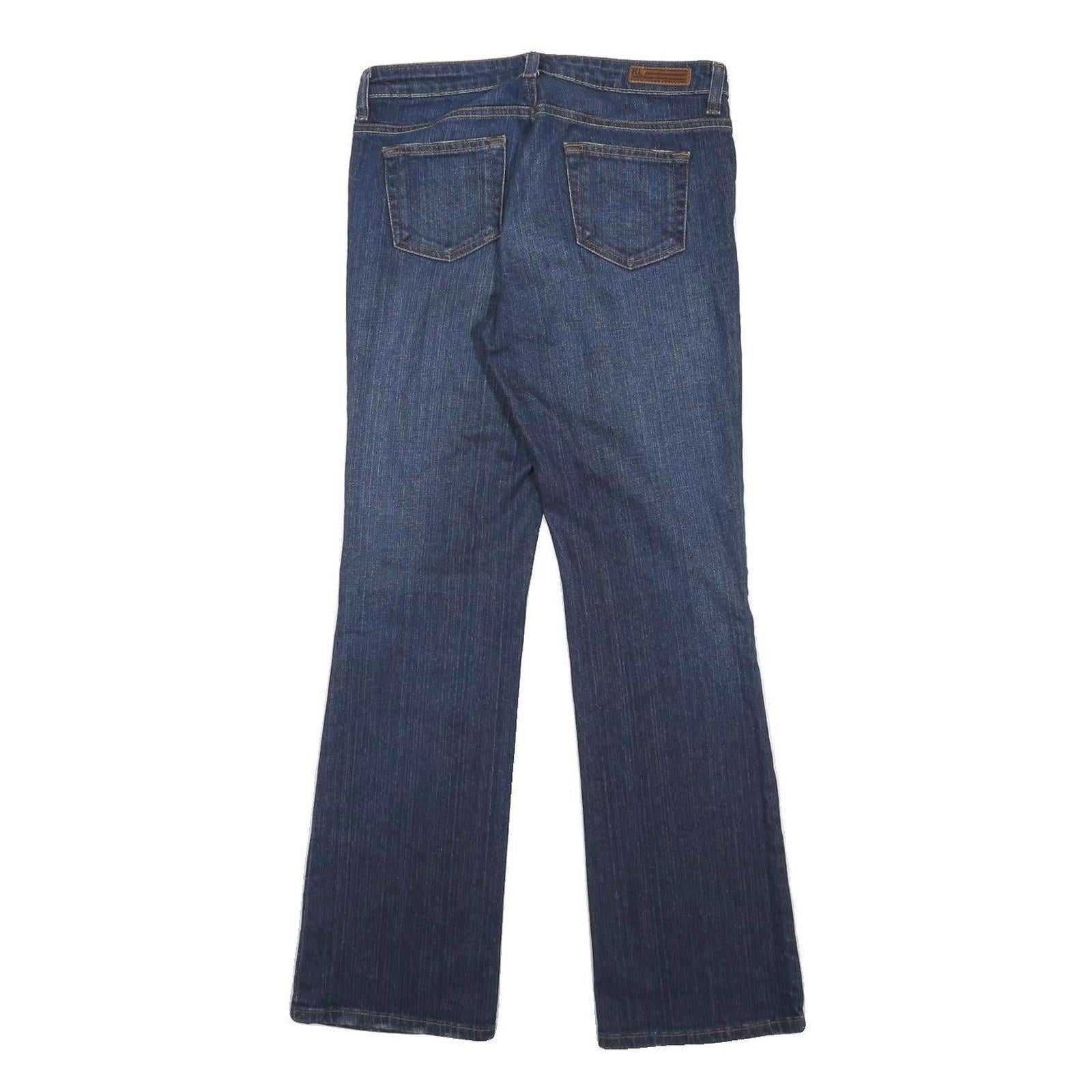 RALPH LAUREN POLO JEANS COMPANY Womens Regular Blue Straight Denim Medium W28