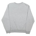NIKE Womens Grey Sweatshirt Crew Neck S Cotton Blend Casual Pullover