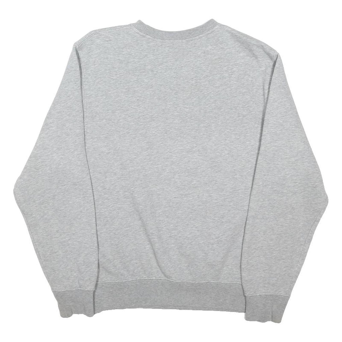 NIKE Womens Grey Sweatshirt Crew Neck S Cotton Blend Casual Pullover