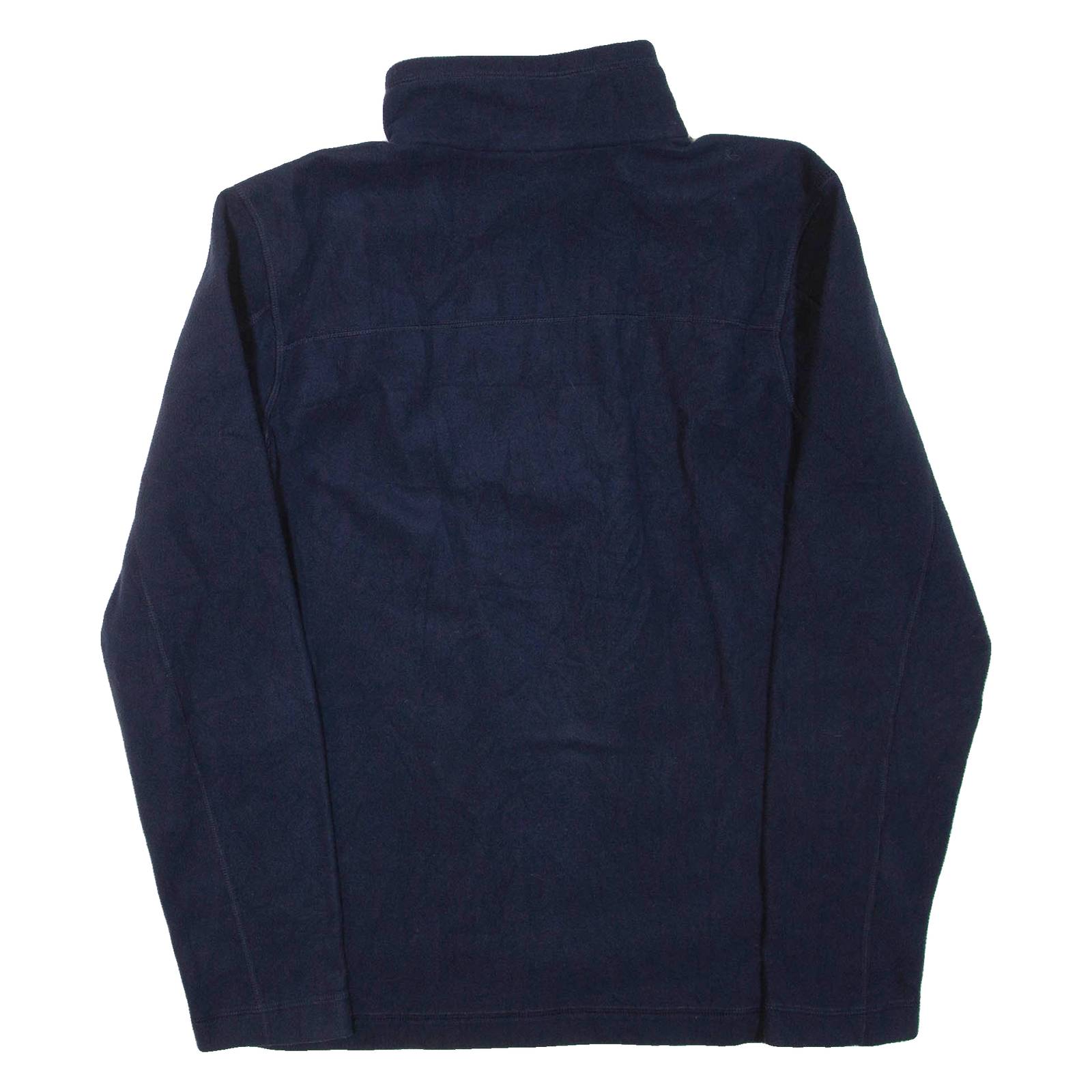 PATAGONIA Mens Fleece Blue 1/4 Zip S