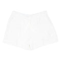 NEW BALANCE Womens White Casual Shorts XL W38 Cotton Blend Drawstring
