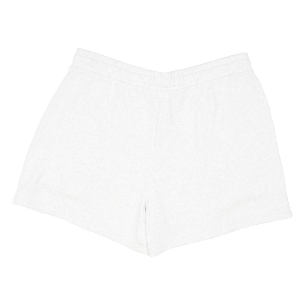 NEW BALANCE Womens White Casual Shorts XL W38 Cotton Blend Drawstring