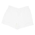 NEW BALANCE Womens White Casual Shorts XL W38 Cotton Blend Drawstring
