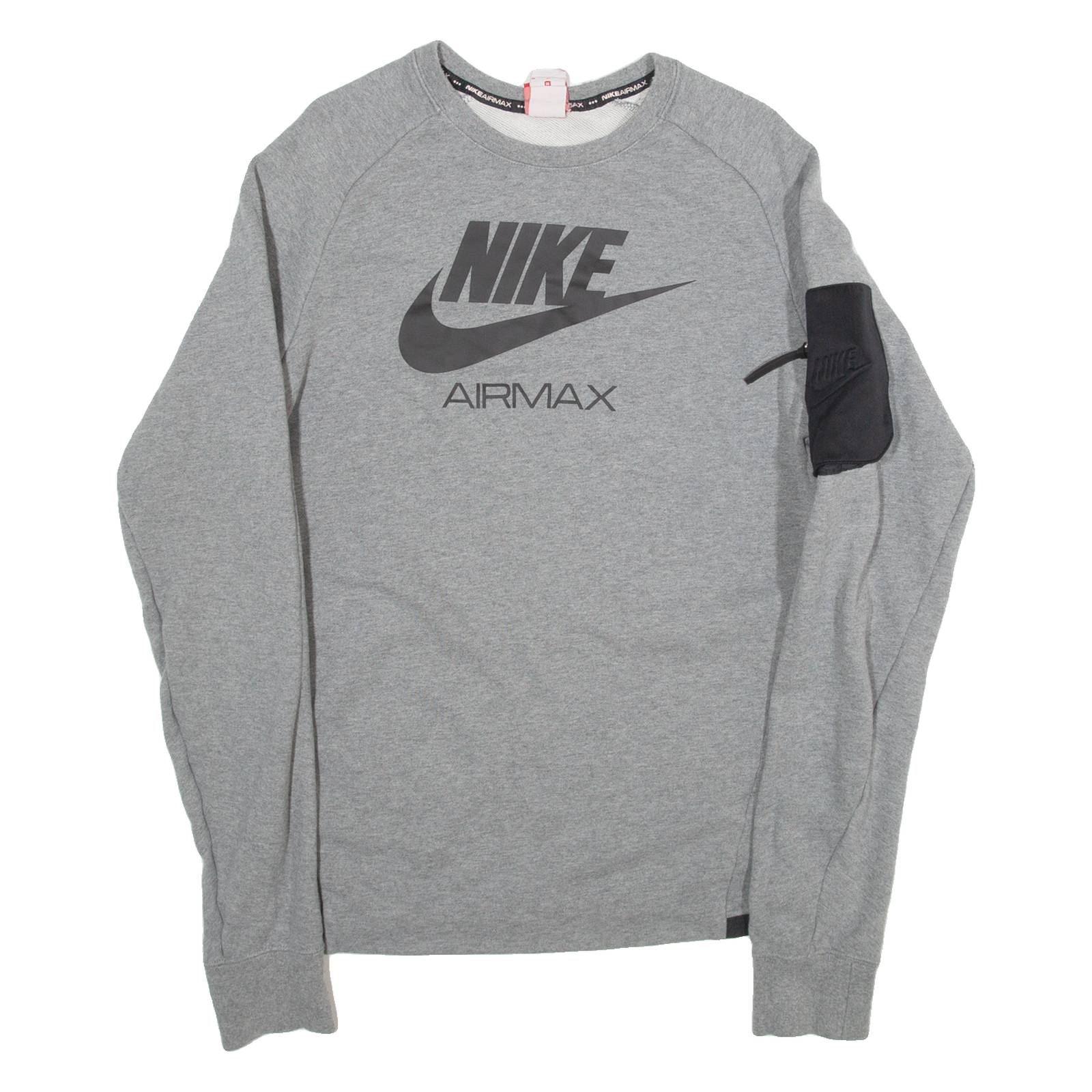 NIKE Womens Sweatshirt Grey M