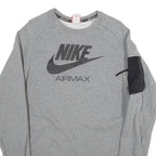 NIKE Womens Sweatshirt Grey M