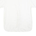BOGNER Womens White Plain Shirt L Lightweight Button Shirt Casual Relaxed Fit