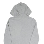 CARHARTT Womens Grey Zip Up Hoodie S Cotton Blend Casual Full Zip Sweatshirt