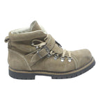 GEIER WALLY Womens Beige Suede Ankle Boots UK 7 Lace-Up Comfortable Outdoor