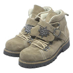 GEIER WALLY Womens Beige Suede Ankle Boots UK 7 Lace-Up Comfortable Outdoor