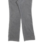 CALVIN KLEIN JEANS Womens Cotton Blend Grey Regular Straight Trousers W34 L32